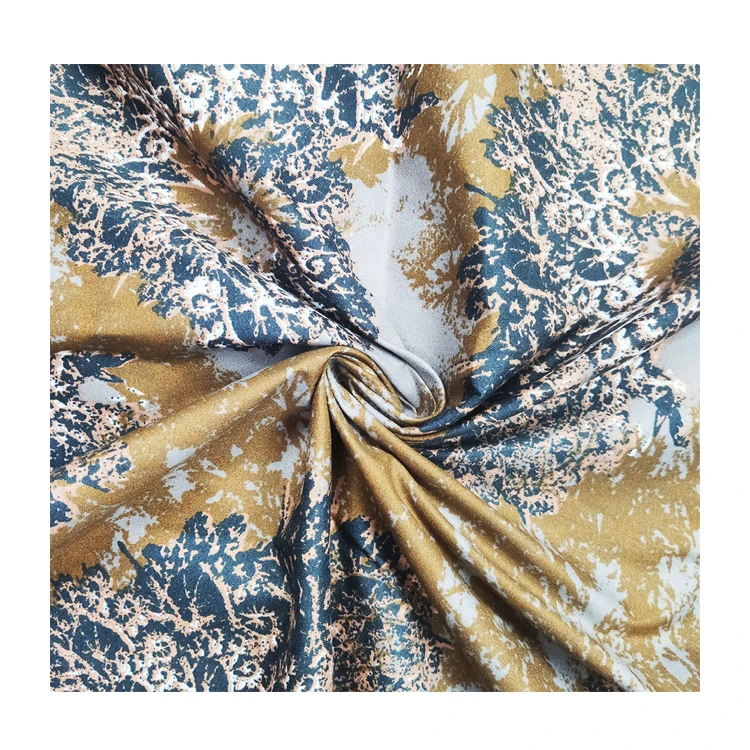 Высокое качество индивидуальный Африканский узор полиэстер дисперсная печатная Ткань 100% ткань