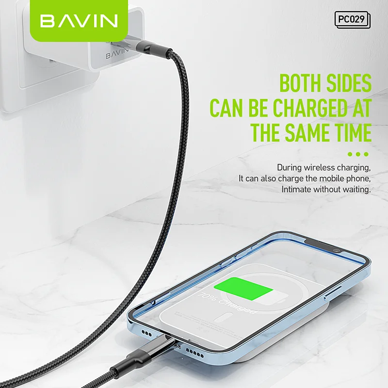 BAVIN PC029 5000mAh Fast Charging Magnet Charger Mini 15W Wireless Magnetic Power Bank For Phone
