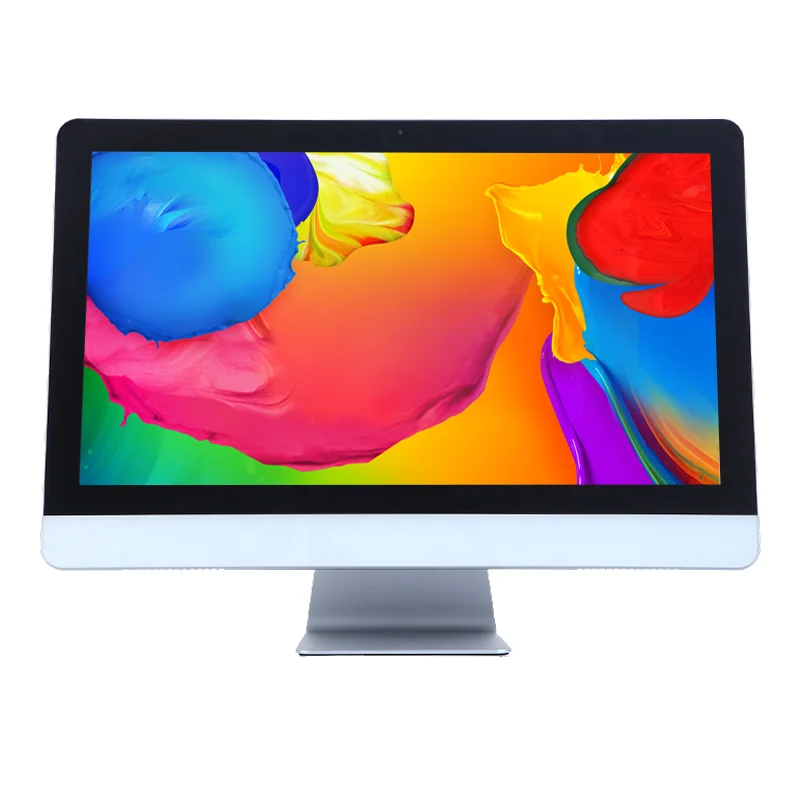 23.6  Inch Computer Desktop Gaming PC CPU Core I5 i7 Memory 8G  Business PC All-In-One HD Computer