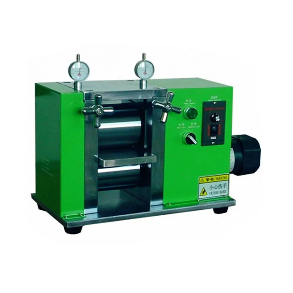 Lab Battery Electrode Rolling Press Heat Roller Press Calender Machine for Cell Making