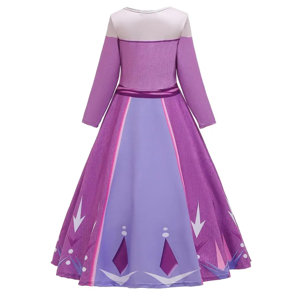 Fashion Frozen 2 New Style Kids Costume Cosplay Princess Elsa frozen dress