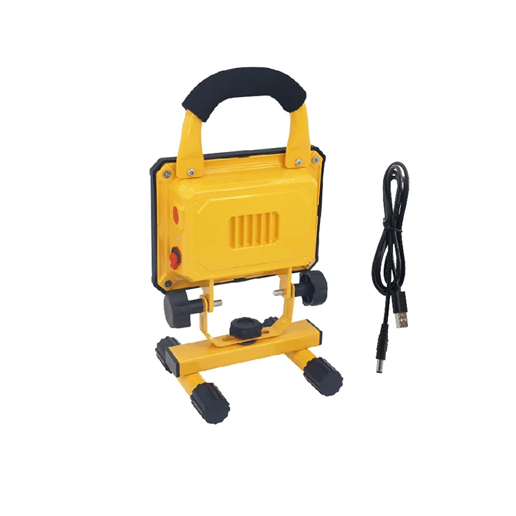GoodLighting high bright smd emergency 10w 20w 30w 50W ip65 camping floodlight battery led worklight rechargeable