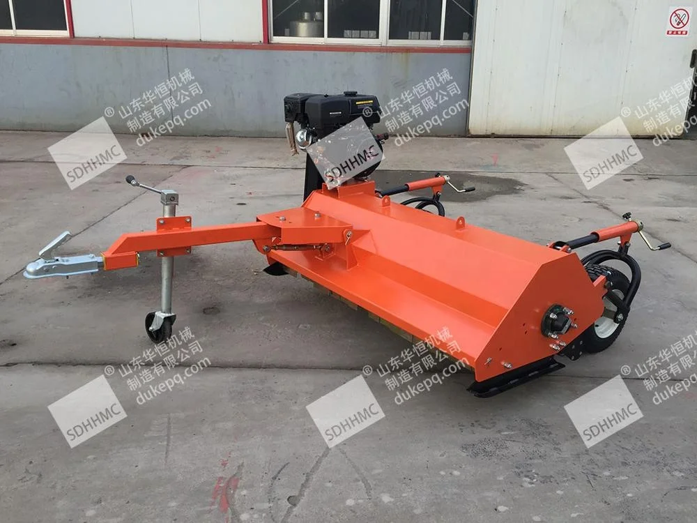 Hot Sales&cheap Price Mobile Trailer 13HP ATV120 Flail Mower For Sale