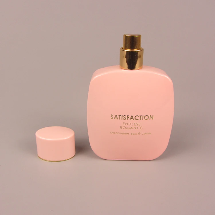 50 мл Белая Косметическая упаковка квадратная пустая стеклянная бутылка для духов