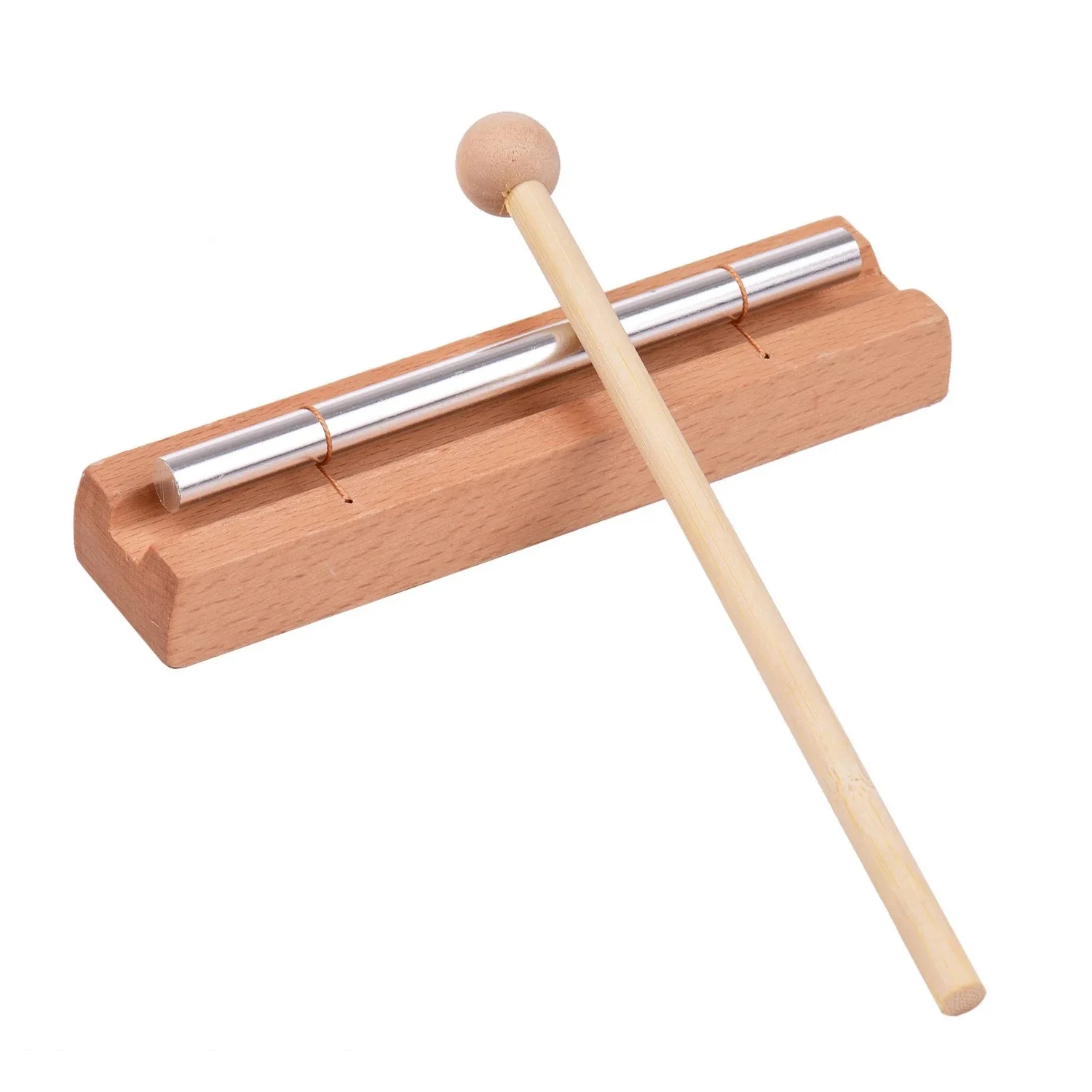 Wholesale Cheap Wood Percussion Instruments Child 1 Phoneme Tube Chime