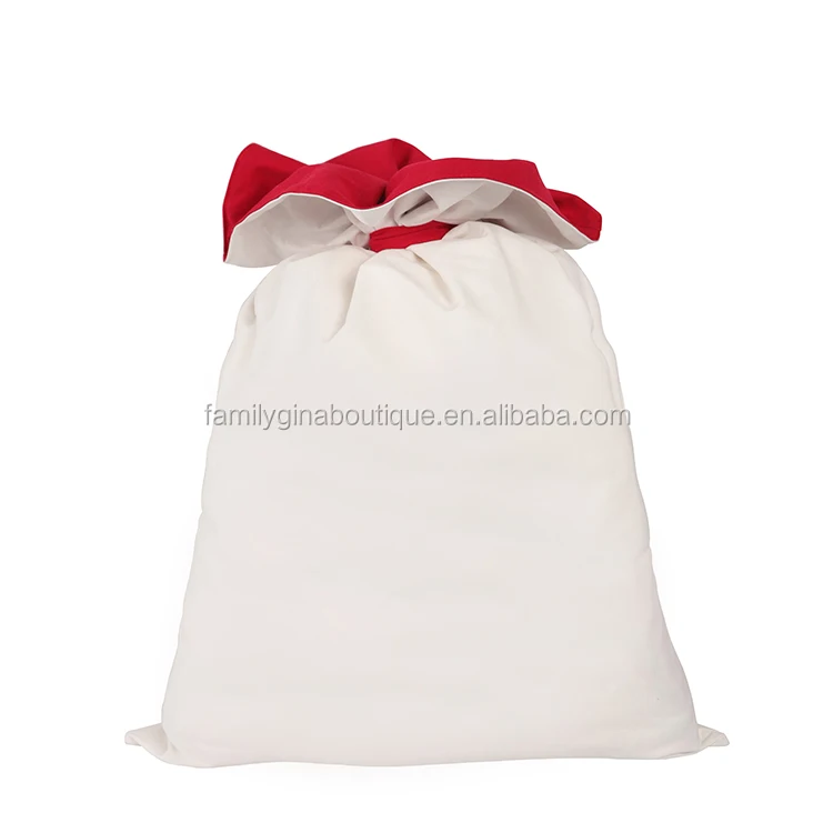 Оптовая продажа, Стильная однотонная Рождественская сумка с монограммой