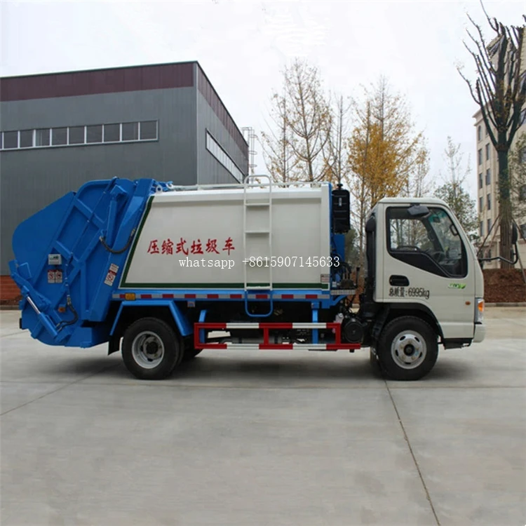 DLQ Famous brand 11m3 12ton sanitation vehicle waste compactors garbage truck