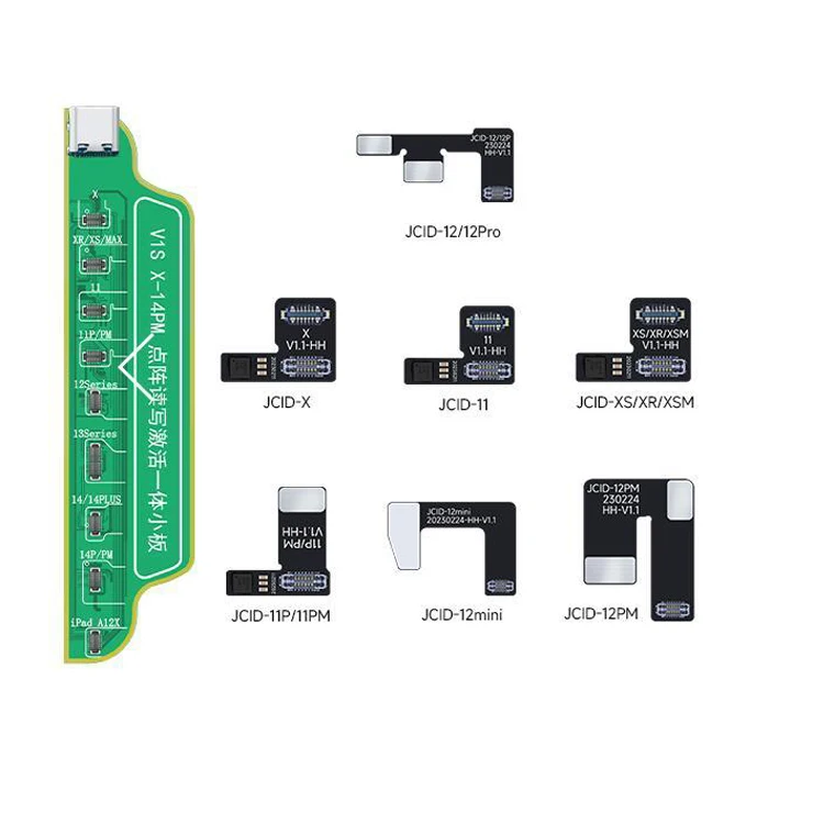 JC Non Removal Dot Matrix Flex Cable for IPhone X-14 PRO MAX Dot Projector Read Write Face ID Repair Flex Cable No Welding IC