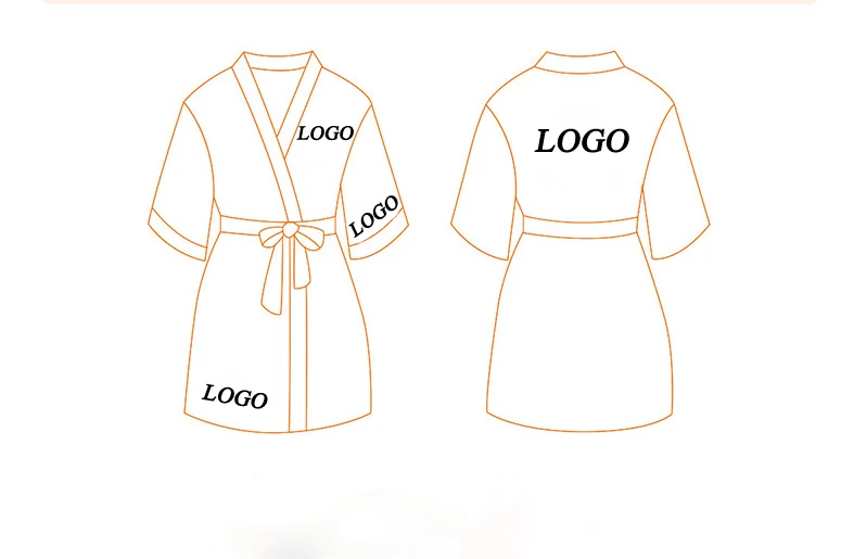 2022 женские пижамы высокого качества на заказ женское атласное шелковое кимоно для невесты халаты пикантные подружки женская одежда