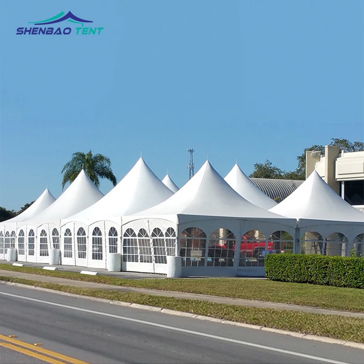 Advanced Quality Outdoor white Pagoda Tent Custom Size Event Party Tent Wedding Tent