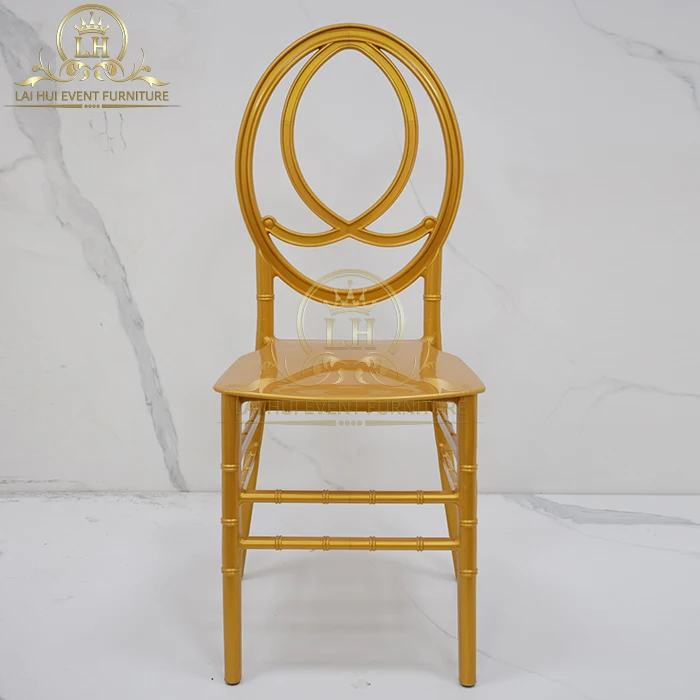Foshan Factory direct sales Gold color  phoenix wedding chairs for wedding reception