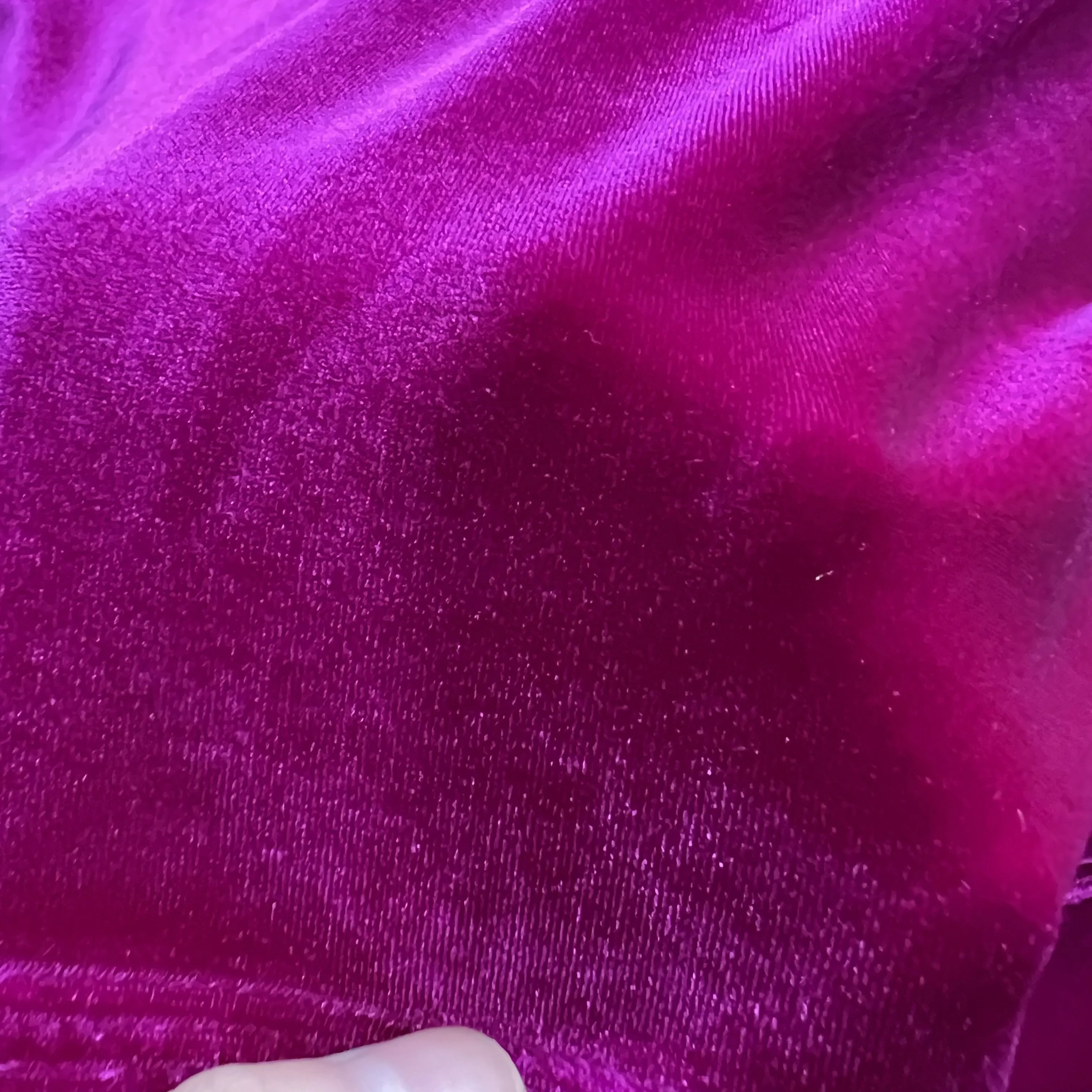 New arrival Korean comfortable italian stretch black burnout printed holland silk velvet sofa fabric for clothing