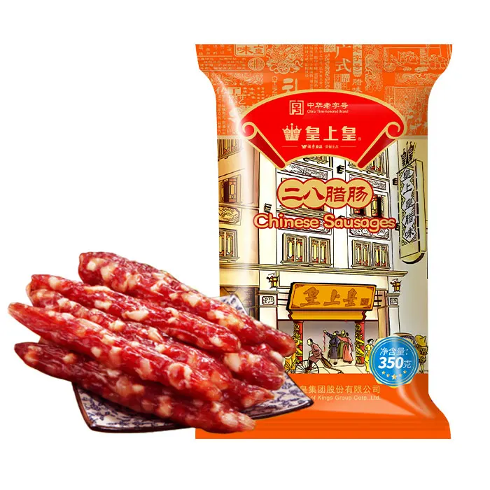 350g King of Kings Brand 80% Lean Pork Meat Traditional Chinese Preserved and Dried Sausage