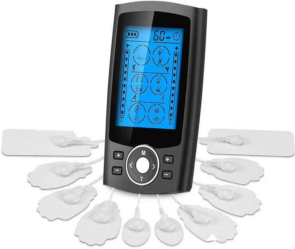 2022 Touch Screen 24 Mode Functional Transcutaneous Electrical Nerve And EMS Muscle Stimulator