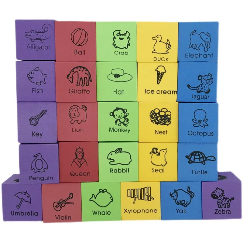 Children Education Colorful Eva Building Blocks Educational Toy for Kids Games Blocks Children puzzly Home Safety Toys