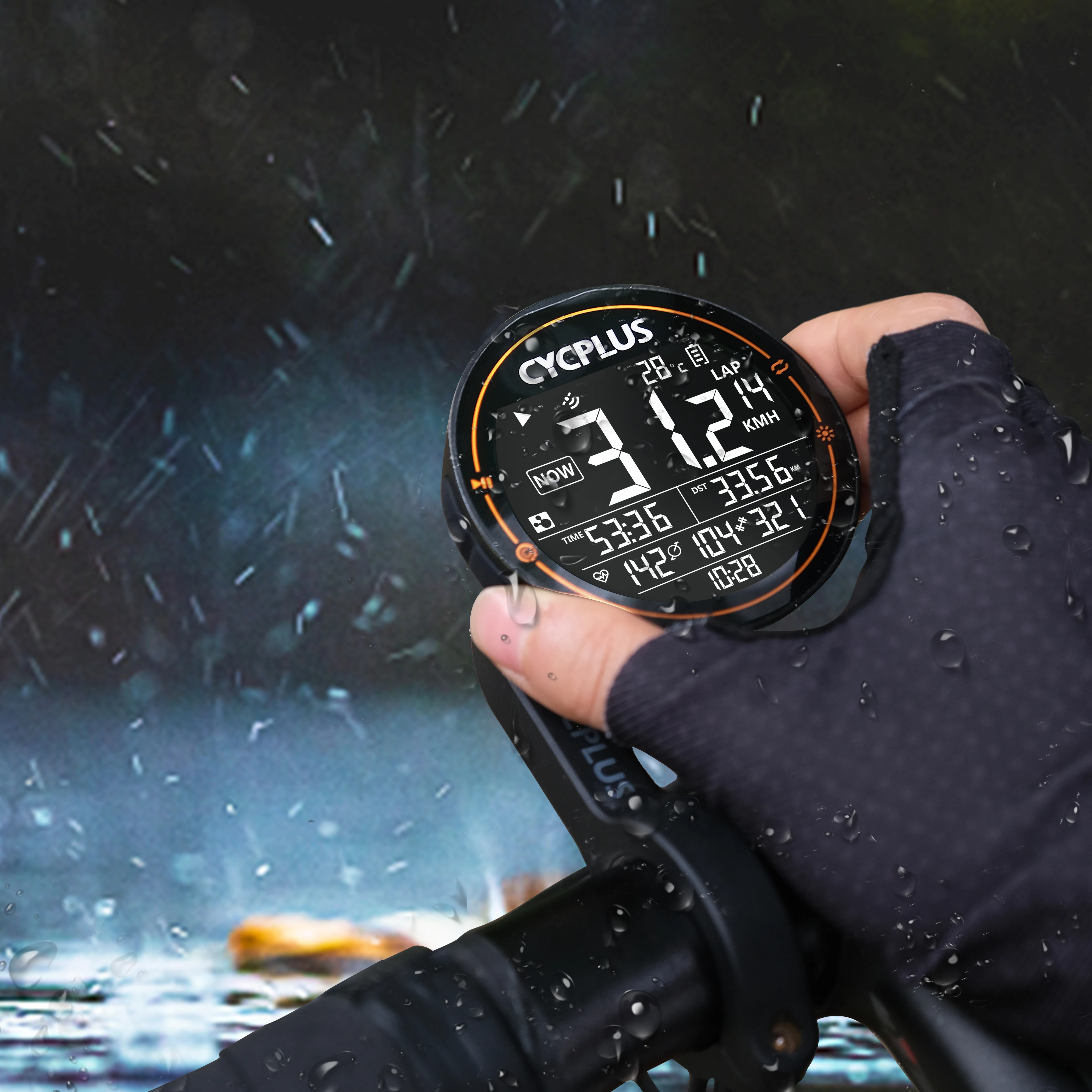 CYCPLUS 6587 m2 waterproof stopwatch wireless bicycle odometer gps cycling computer bike speedometer