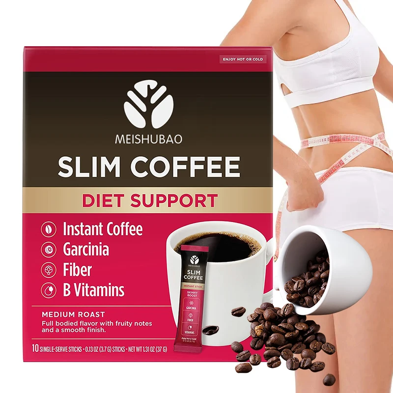 Hot selling food grade slimming powder weight loss coffee instant powder Slimming coffee powder