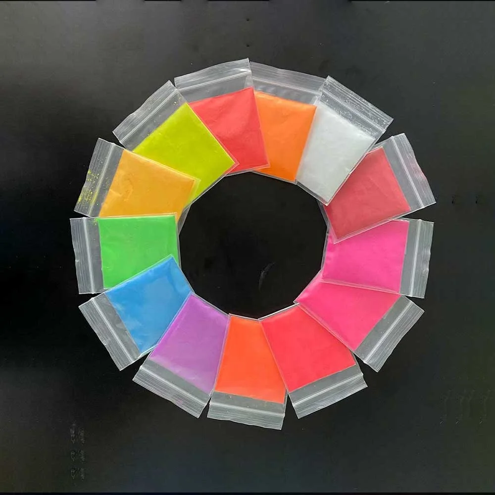 Juliang wholesale UV light neon color pigment for dying colorful fluorescent pigment powder