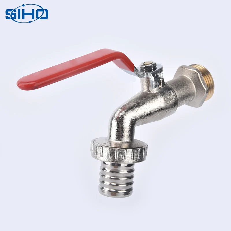 
1/2 Inch brass wall mounted tap thread bibcock faucet with high quality 