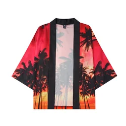 Custom Design YUKATA Popular Wahuku cardigan 3D Sublimated Printing Happi Coats Japanese Kimono For Women