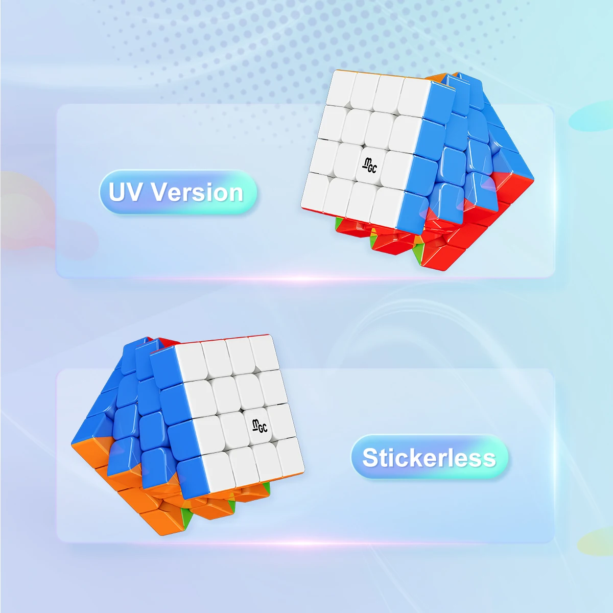 YJ  Yongjun MGC 4x4 Cube Educational Toys Speed Magnetic Magic Cube For Competitions