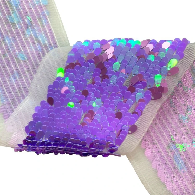 
Boca Ribbons 75mm Stock Sunflower Seeds Sequin Fabric Ribbon Many Colors For Choose From 28yards Lot 