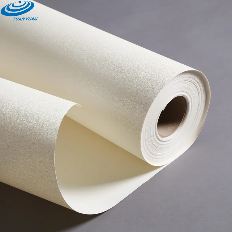 DIY picture White With Texture Eco Solvent Matte Paintable living room rolls 3d print wallpaper wall paper