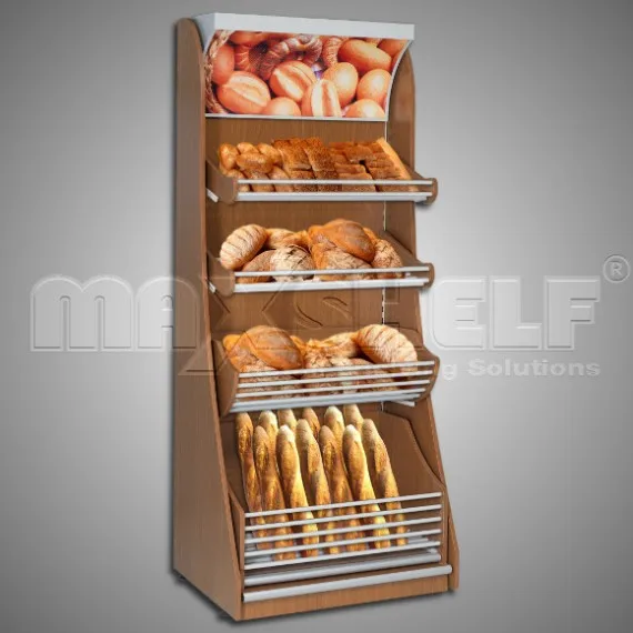 supermarket shelf for bread-good display supermarket rack supermarket product display rack