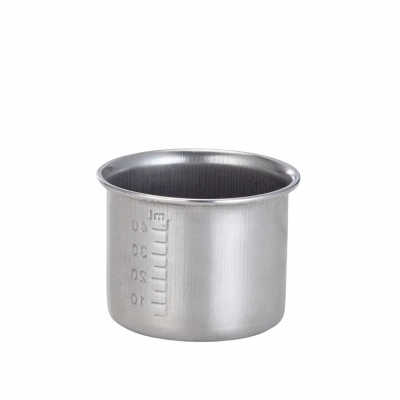 40ML scale of stainless steel medicine cup in hospital