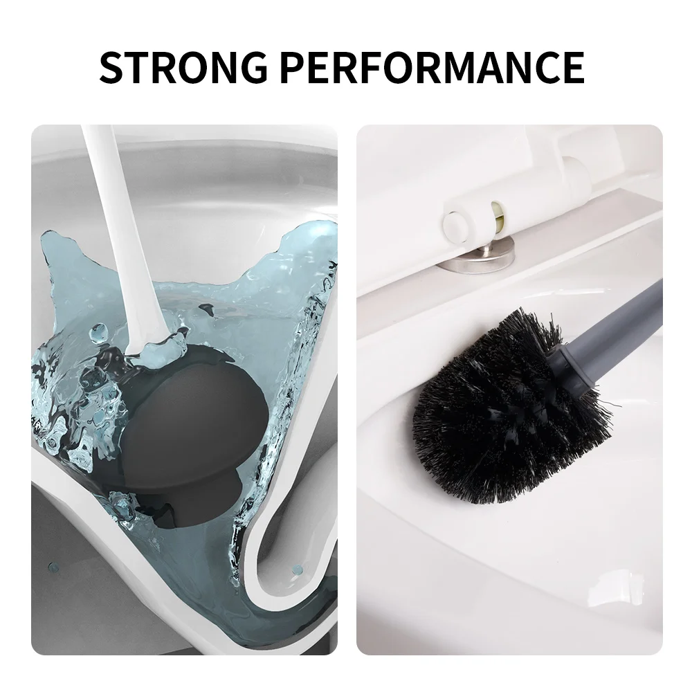 Оптовая продажа Плунжер и щетка для унитаза уборки ванной комнаты