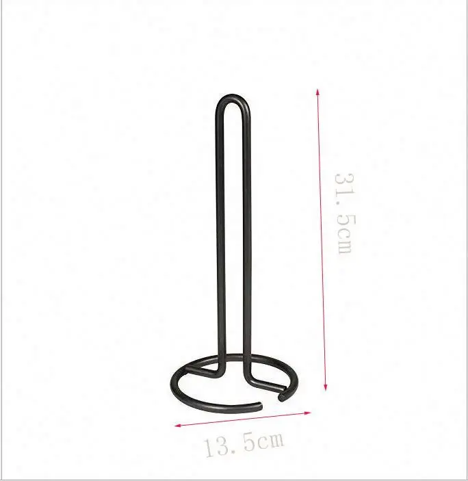 Diversified Euro Holder for Kitchen Countertops Bars  Dining Tables Steel Paper Towel Stand Standard  Jumbo Rolls