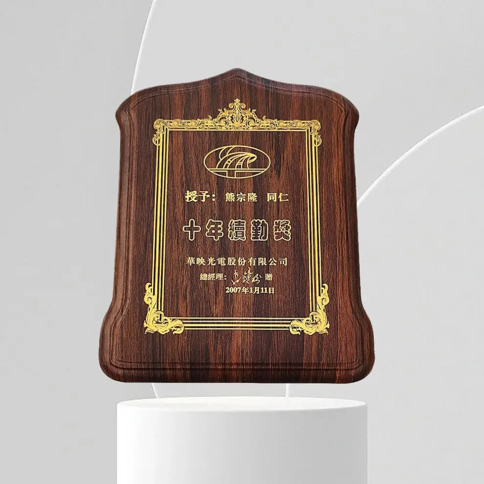 Sublimation Creative Commemorative Plaques Wholesale Custom Composite Plaque Tombstone Commemorative Plaque