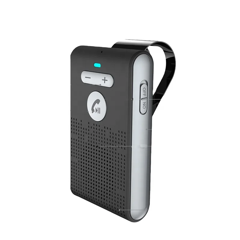 Автомобильный Bluetooth-динамик с солнцезащитным козырьком беспроводной автомобильный для потоковой передачи A2DP комплект громкой связи