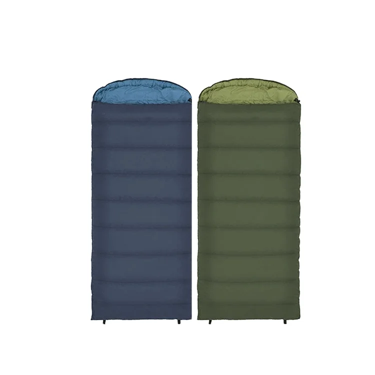 Extra Large Synthetic Insulation Camping Sleeping Bag Fleece Sleeping Bag with Hollow Fiber Cotton Filling Primaloft