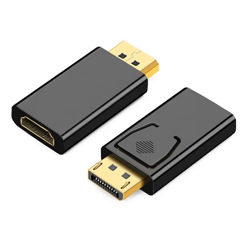 Xput DP To HDMI 4K 60Hz 1080P Converter DP Male To HDMI Female Converter Support Windows XP 7 8 10 Vista Mac