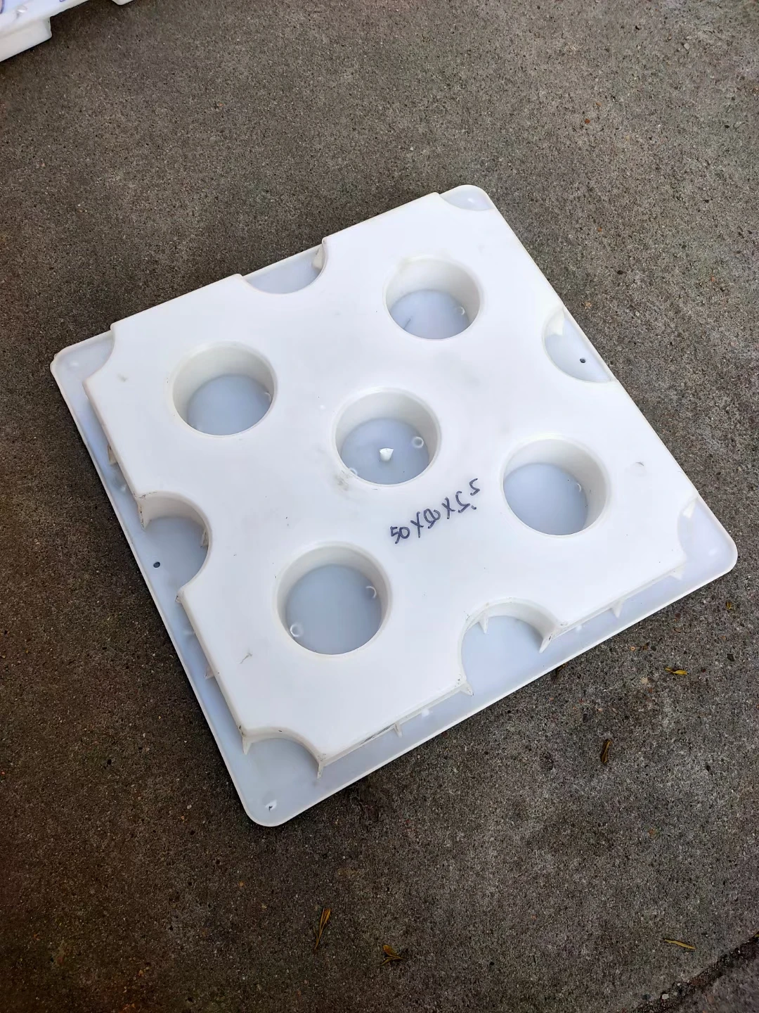 Plastic concrete grass brick stone molds