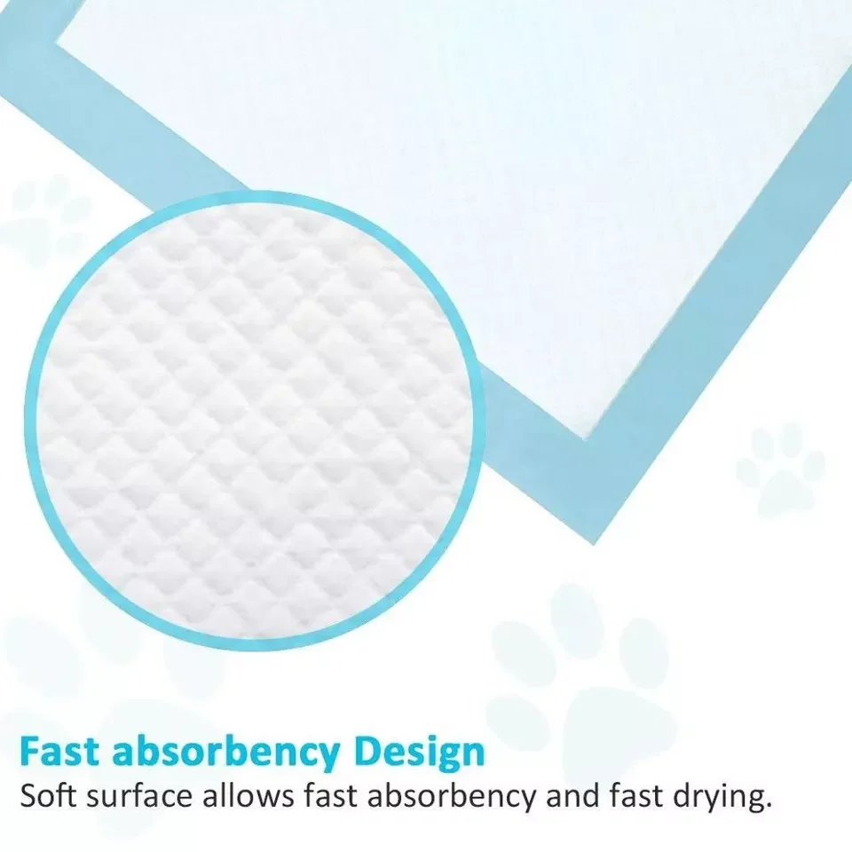 Doggy Training Pet Pads Absorbent Puppy Pet Pee Pas Disposable Pee Pad for Potty