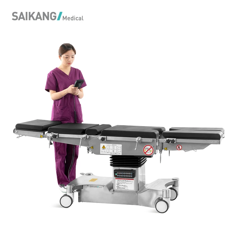 A302 Sale Hospital Multi-Function X-ray Patient Treatment Orthopedic Delivery Electric Operating Bed