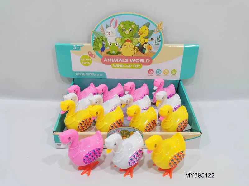 Kids Clockwork Toys Wind-up yellow chick Easter animal toys
