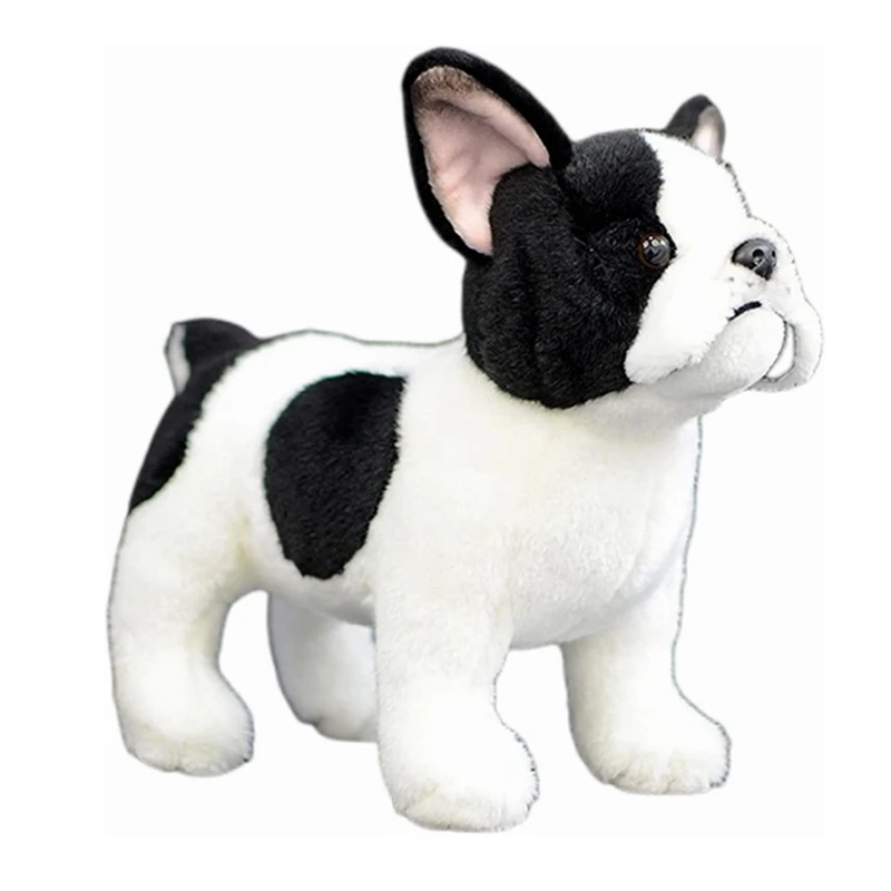 2025 Peluches  Kawai Custom Small Soft  Bulldog Plush Pug Dog Toy Stuffed Dog  Bulldog Plush Dog Pet