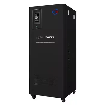 High Efficiency Three Phase Voltage Stabilizer 380V 400V 415V AVR 30KVA 50KVA 100KVA Voltage Regulator
