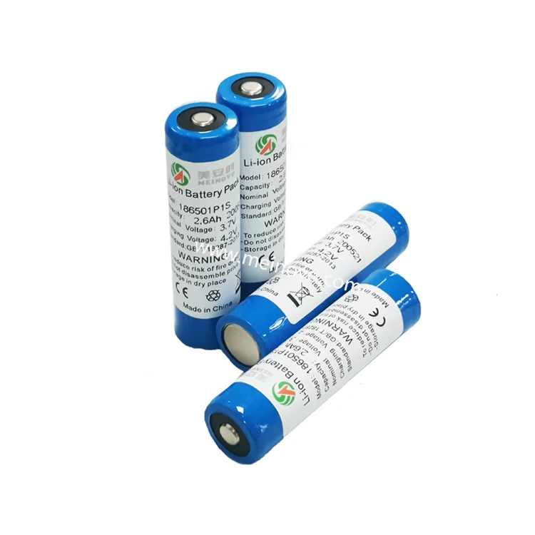wholesale 18650 lithium rechargeable 3.7v li ion battery cells 2200mah/2600mah/ 3000mah/3350mah/3400mah/3500mah