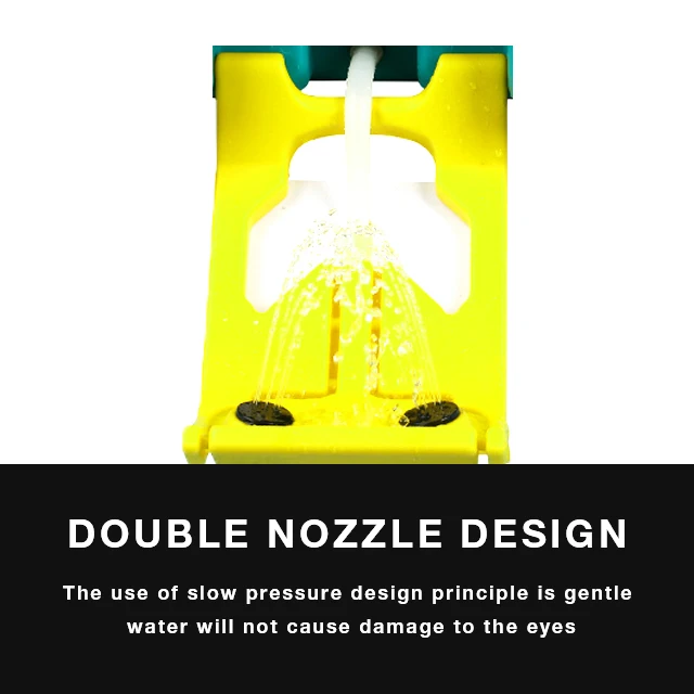 8 Gallons (30L) portable green eyewash station suitable for no water source place