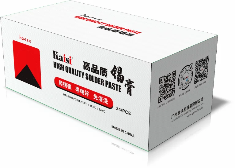 Wholesale Kaisi mobile phone silver smt tin soldering paste flux solder paste