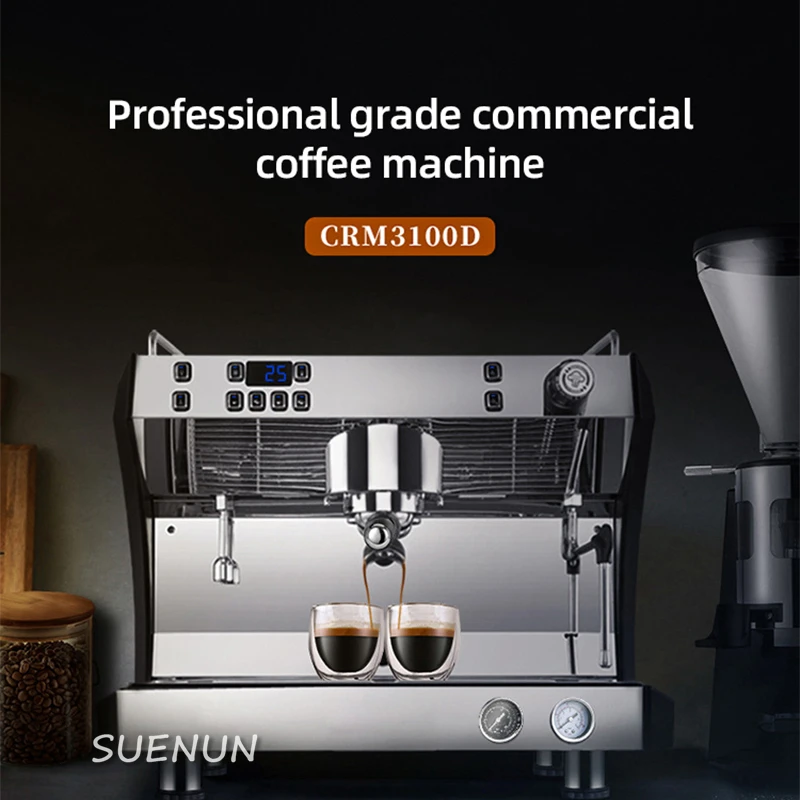 Single-Head Italian Semi-Automatic Coffee Machine Commercial Mesin Kopi Kahve Makinesi Coffee Shop Equipment Coffee Machine