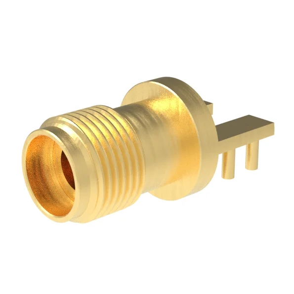 50ohm,2.92mm Female PCB Edge Launch Connector, 4 Legs