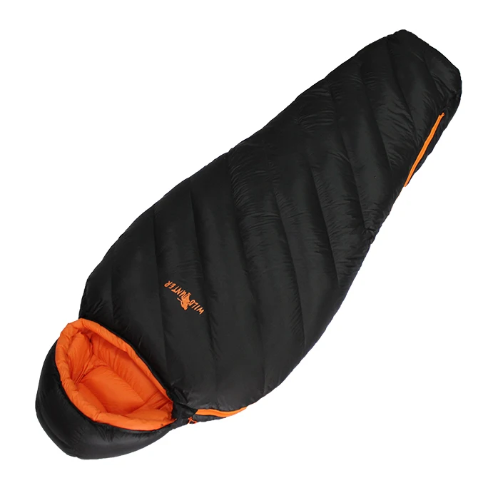 Excellent quality Alightweight mummy sleeping bag Waterproof Portable Goose Down Customized Outdoor Mummy Sleeping Bag