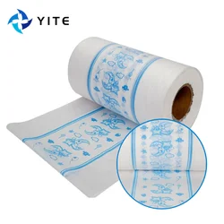 Custom OEM Color Printing Breathable PE Laminated Film Diaper Backsheet