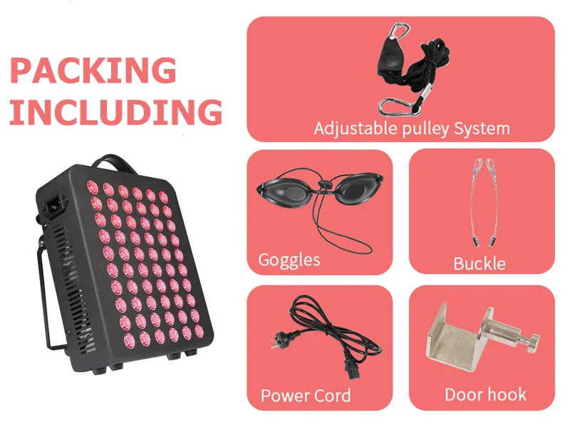 300W LED Light Therapy Panel Red Light Therapy Small Panels For Face Treatments