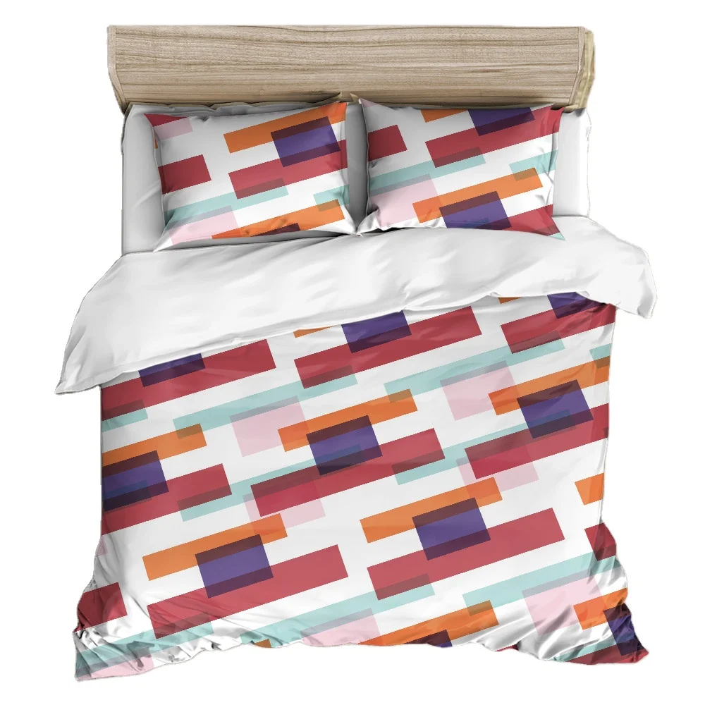  Aoyatex High Quality 3D Print Duvet cover set 3 PCS for